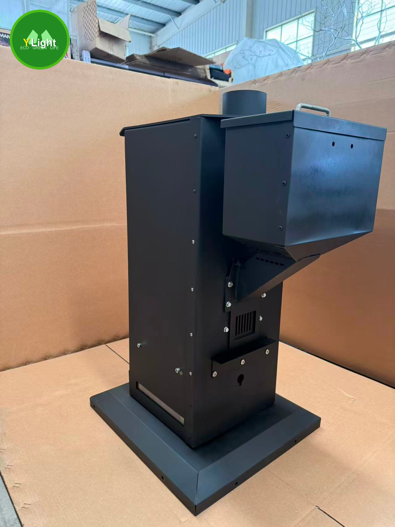 SHOTO B Series Non-Electric Biomass Pellet Stove-carbon steel